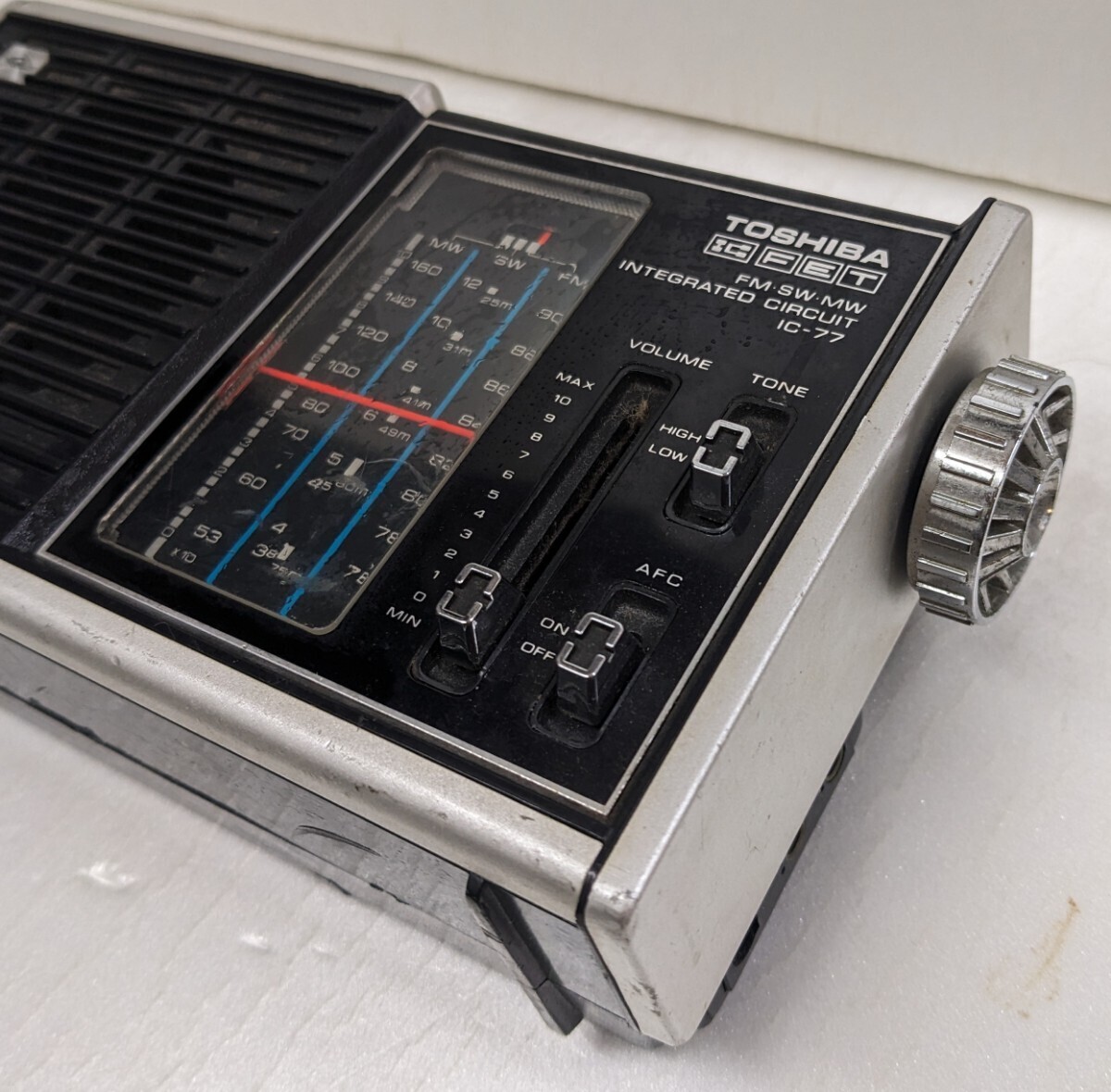 Yahoo!オークション - 70年代東芝ICラジオ RP-77F FM/SW/MW ジャンク Yahoo!オークション - 70年代東芝ICラジオ RP-77F FM/SW/MW ジャンク