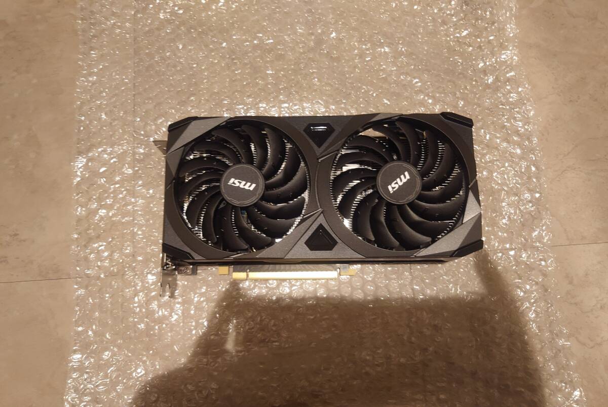 【ほぼ新品・未使用に近い】RTX3060 Ti VENTUS 2X 8GD6Xの画像1