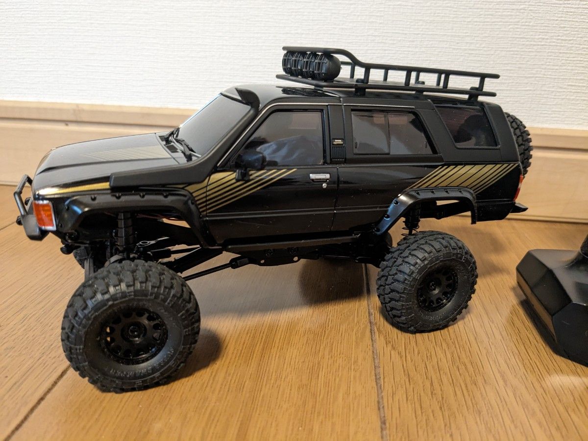 京商 ミニッツ4×4 レディセット トヨタ 4ランナー 　ハイラックスサーフ　アクセサリーパーツ付 ブラック 32532BK