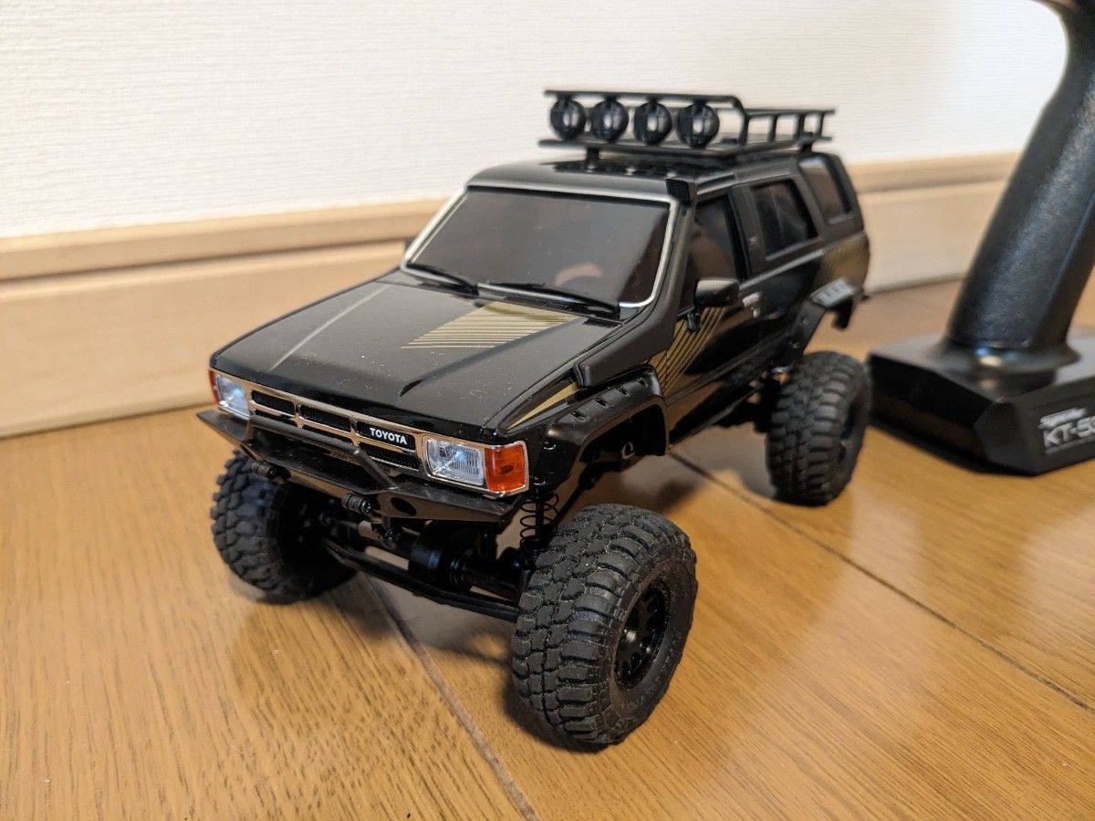 京商 ミニッツ4×4 レディセット トヨタ 4ランナー 　ハイラックスサーフ　アクセサリーパーツ付 ブラック 32532BK