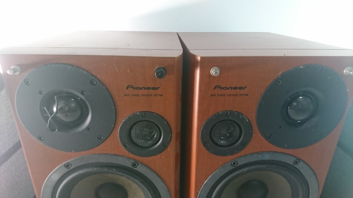 a4-109 #PIONEER Pioneer speaker S-N902-LR sound out OK