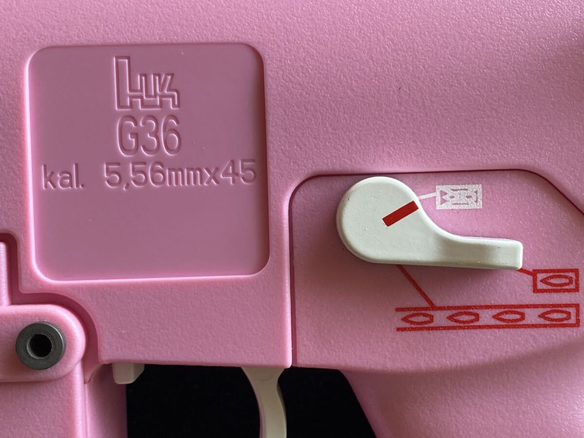 限定品 Umarex G36C AEG ピンク 電動ガン セット エアガン G&G フォアグリップ ジャンクの画像3