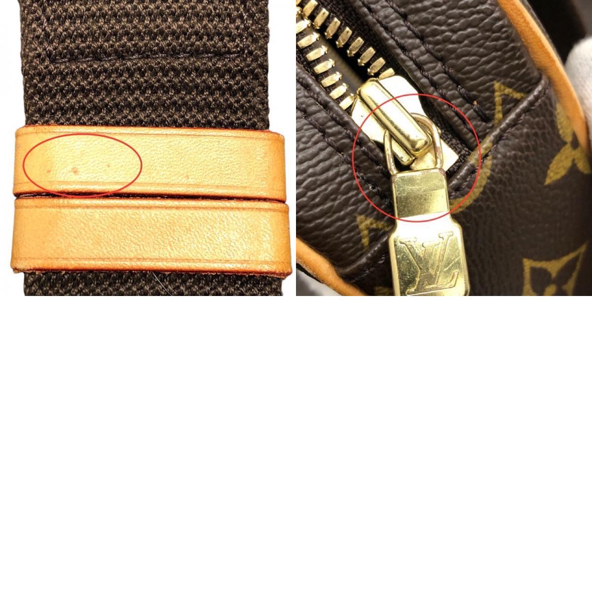  Louis * Vuitton LOUIS VUITTON небольшая сумочка gun juM51870 Brown монограмма парусина сумка на плечо унисекс б/у 