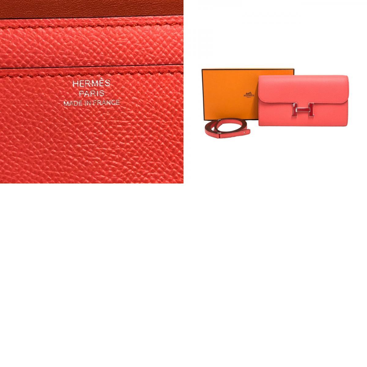 エルメス HERMES コンスタンス トゥーゴー Z刻 ローズテキサス シルバー金具 エプソン ショルダーバッグ レディース 中古_画像10