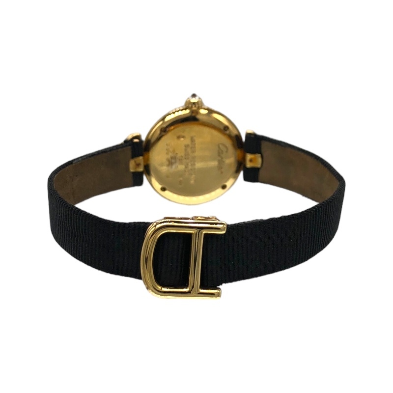  Cartier Cartierkoli Zenna tivaWB107631 silver K18YG wristwatch lady's used 