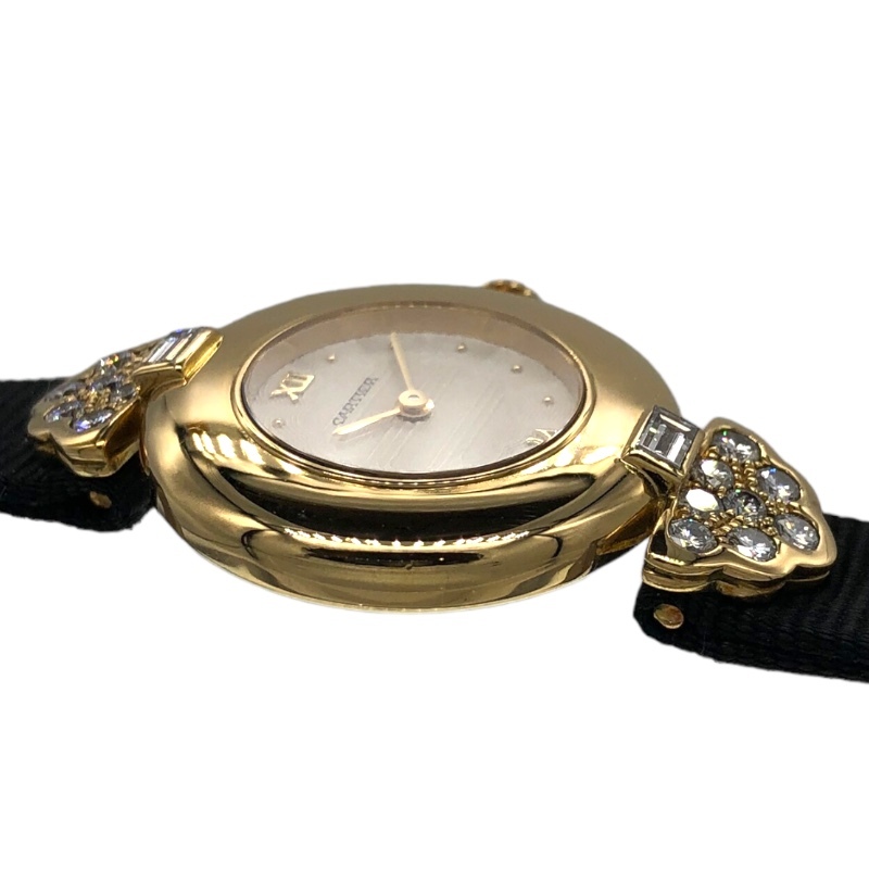 カルティエ Cartier コリゼナティヴァ WB107631 シルバー K18YG 腕時計 レディース 中古_画像3