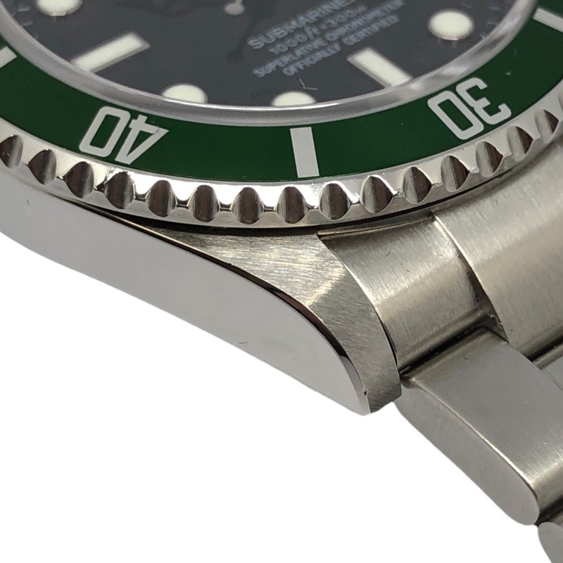 ロレックス ROLEX サブマリーナ デイト Z番 16610LV ブラック SS 腕時計 メンズ 中古_画像6