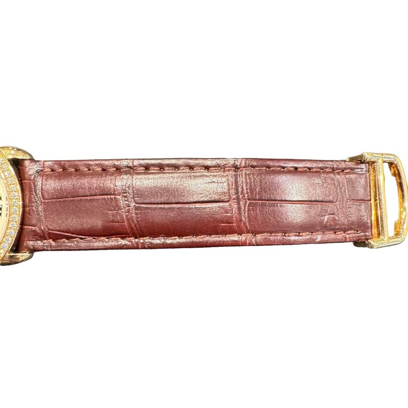  Cartier Cartier long do Louis Cartier LM WR000651 K18 pink gold wristwatch men's used 