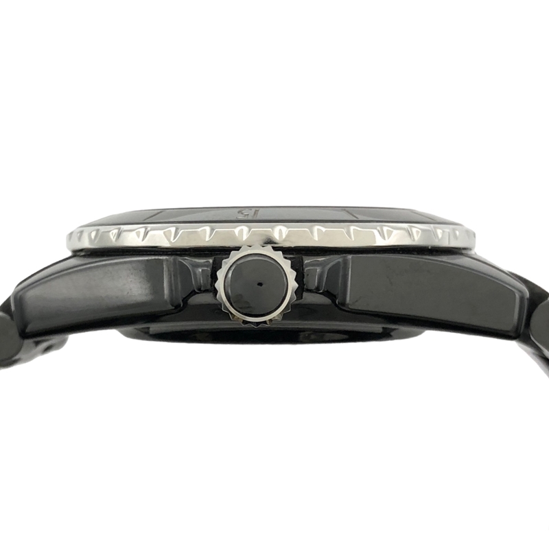 シャネル CHANEL J12 キャリバー12.1 38mm H5702 ブラック セラミック 腕時計 メンズ 中古_画像6