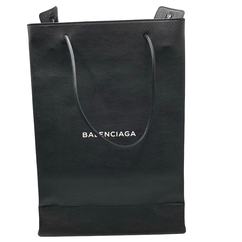  Balenciaga BALENCIAGA North sa незначительный покупка сумка M 482545 черный / серебряный металлические принадлежности кожа большая сумка унисекс б/у 