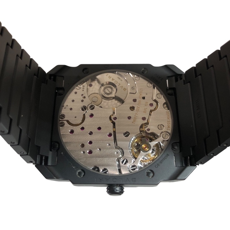 ブルガリ BVLGARI オクト フィニッシモ 103077 セラミック 腕時計 メンズ 中古_画像2