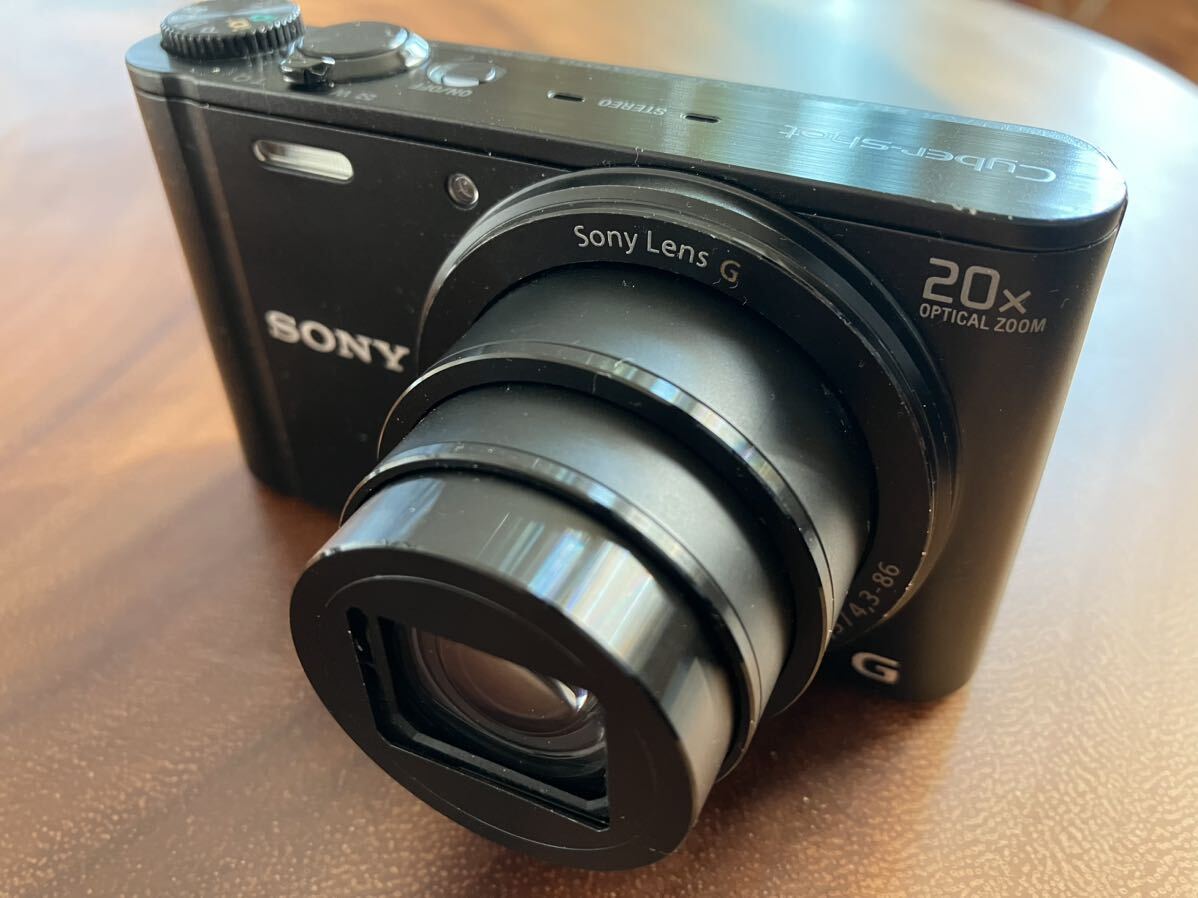 SONY Cyber-shot ソニー サイバーショット ブラック デジタルカメラ DSC-WX300_画像5