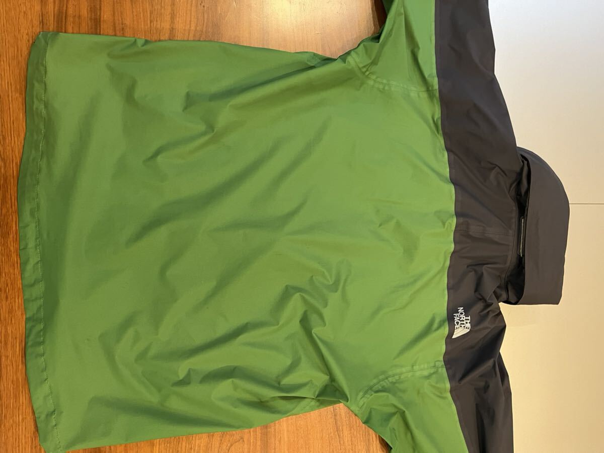 THE NORTH FACE GORE-TEX ザノースフェイス ゴアテックス レインウエアXL 中古_画像7