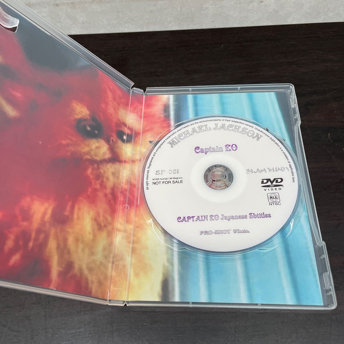 中古DVD マイケル・ジャクソン/ CAPTAIN EO サンプル品_画像4