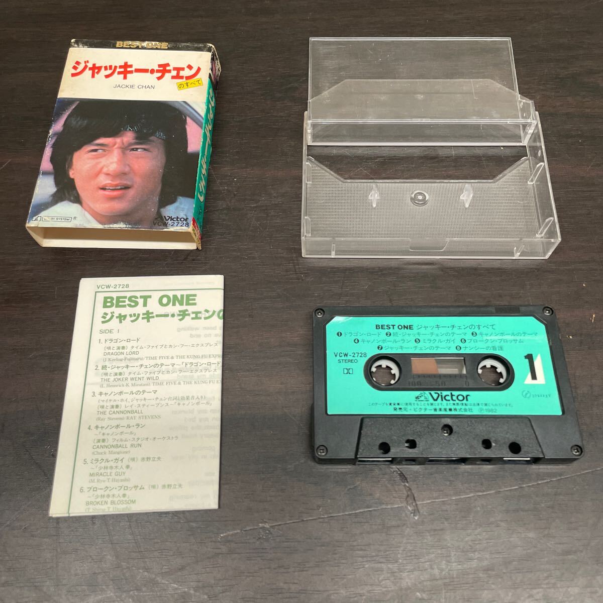 昭和レトロ　中古カセットテープ　ジャッキー・チェン/ のすべて_画像4