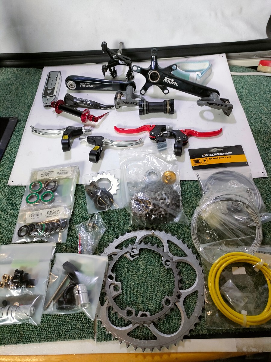 管理3(中古現状、即発送)SRAM RIVAL OCT GXP 165mm 附属品多数有り 管理3(中古現状、即発送)SRAM RIVAL OCT GXP 165mm 附属品多数有り