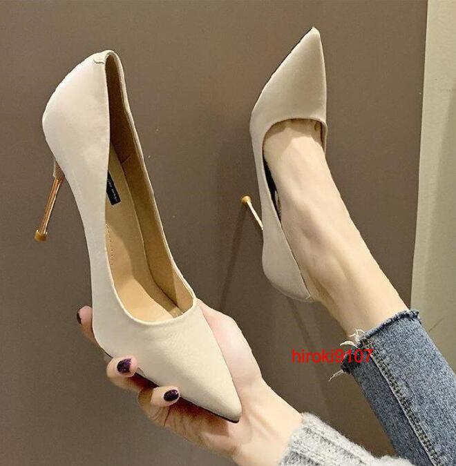  pumps lady's sandals pin heel high heel shoes spring autumn summer commuting beautiful legs pain . not fatigue not AZ125