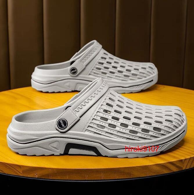  сандалии мужской пляжные шлепанцы туфли без застежки спорт summer resort сандалии комфорт толщина низ дешевый уличный модный 24.5~27.5cm