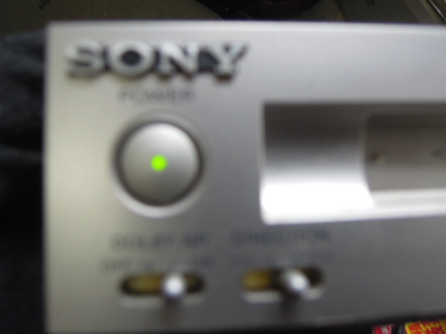 （NR)SONY TC-TX11 カセットデッキ 通電のみ ジャンクの画像2