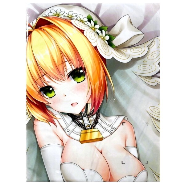 爆買いしたくなる 抱き枕カバー ウエディング ネロ・クラウディウス FGO Summer 絶対萌域 / 【未開封/匿名配送】 Wedding 22jiGen D-M.N フェイト Fate 2WAY 抱き枕