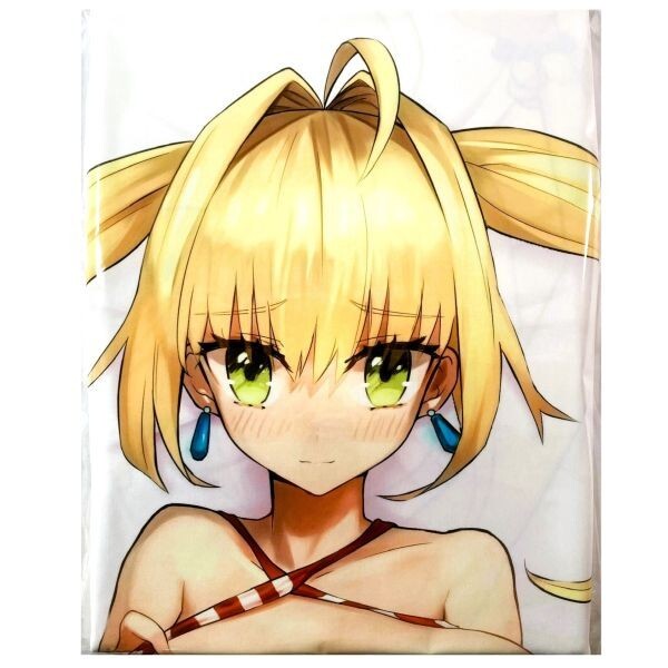 完璧主義 くなびし ラッコパーティー FGO 【匿名配送】 Fate/GrandOrder ライクトロン A&J製 / 抱き枕カバー 夏のラブラブ ネロ・クラウディウス 抱き枕