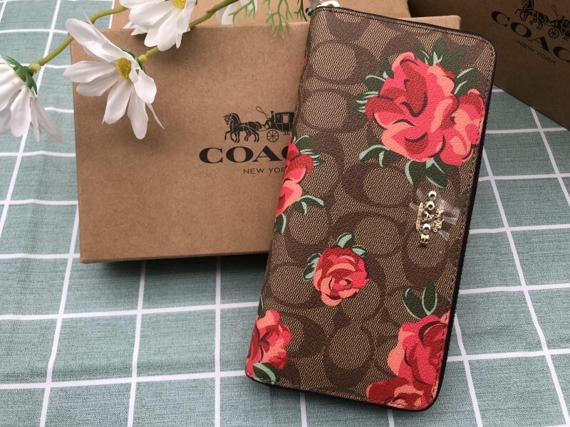 コーチ COACH 財布 長財布 レディース 新品 未使用 ロゴ シグネチャー レザー ウォレット プレゼント ラウンドファスナー A184_画像7