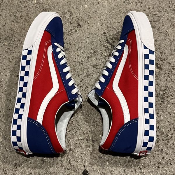 未使用 箱付き VANS バンズ Style 36 BMX Checkerboard スタイル36 チェッカー VN0A3DZ3U8H US11 29cm US企画の画像5