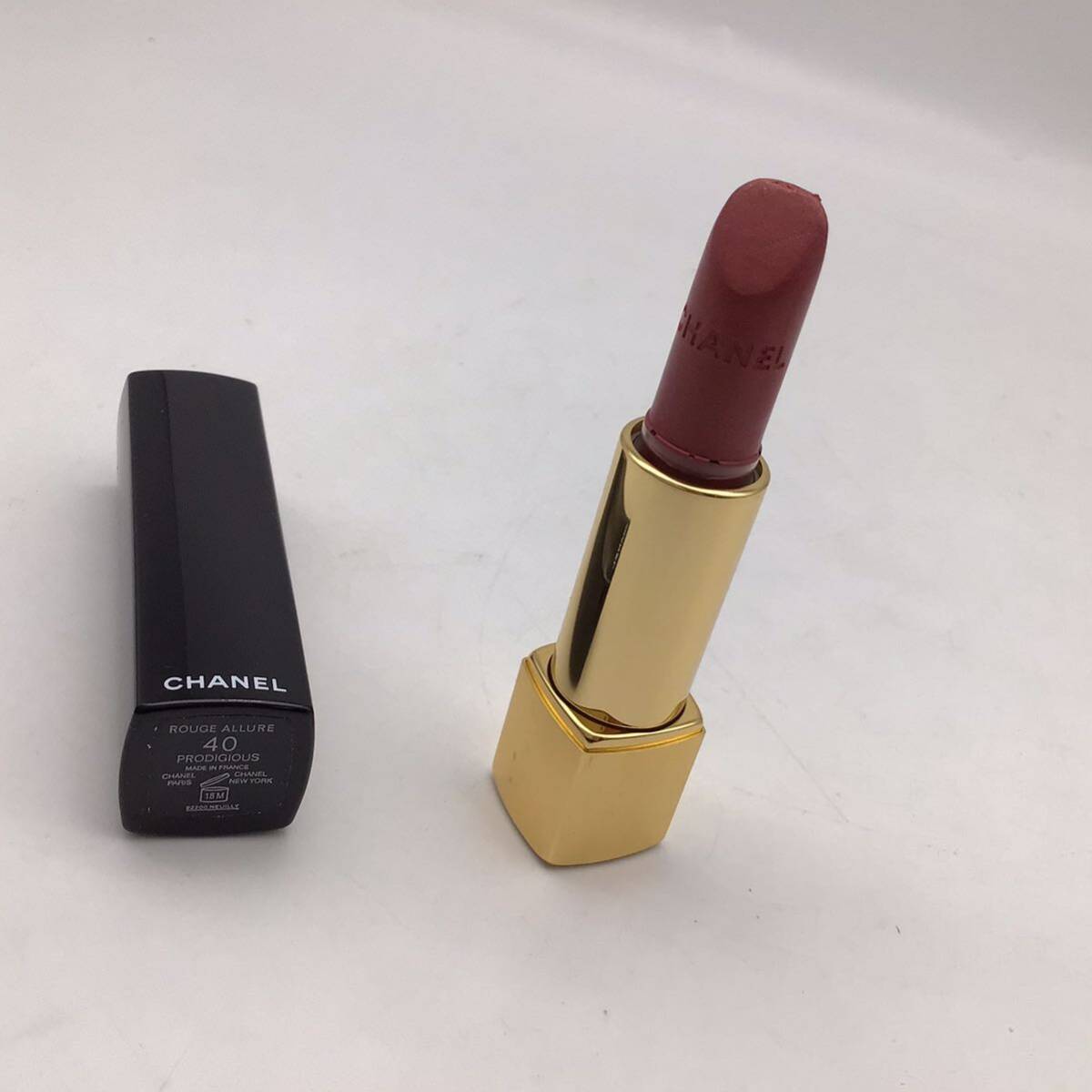 CHANEL シャネル 口紅 ROUGE ALLURE 40番・58番　開封済み　お買い得品　【01】_画像9