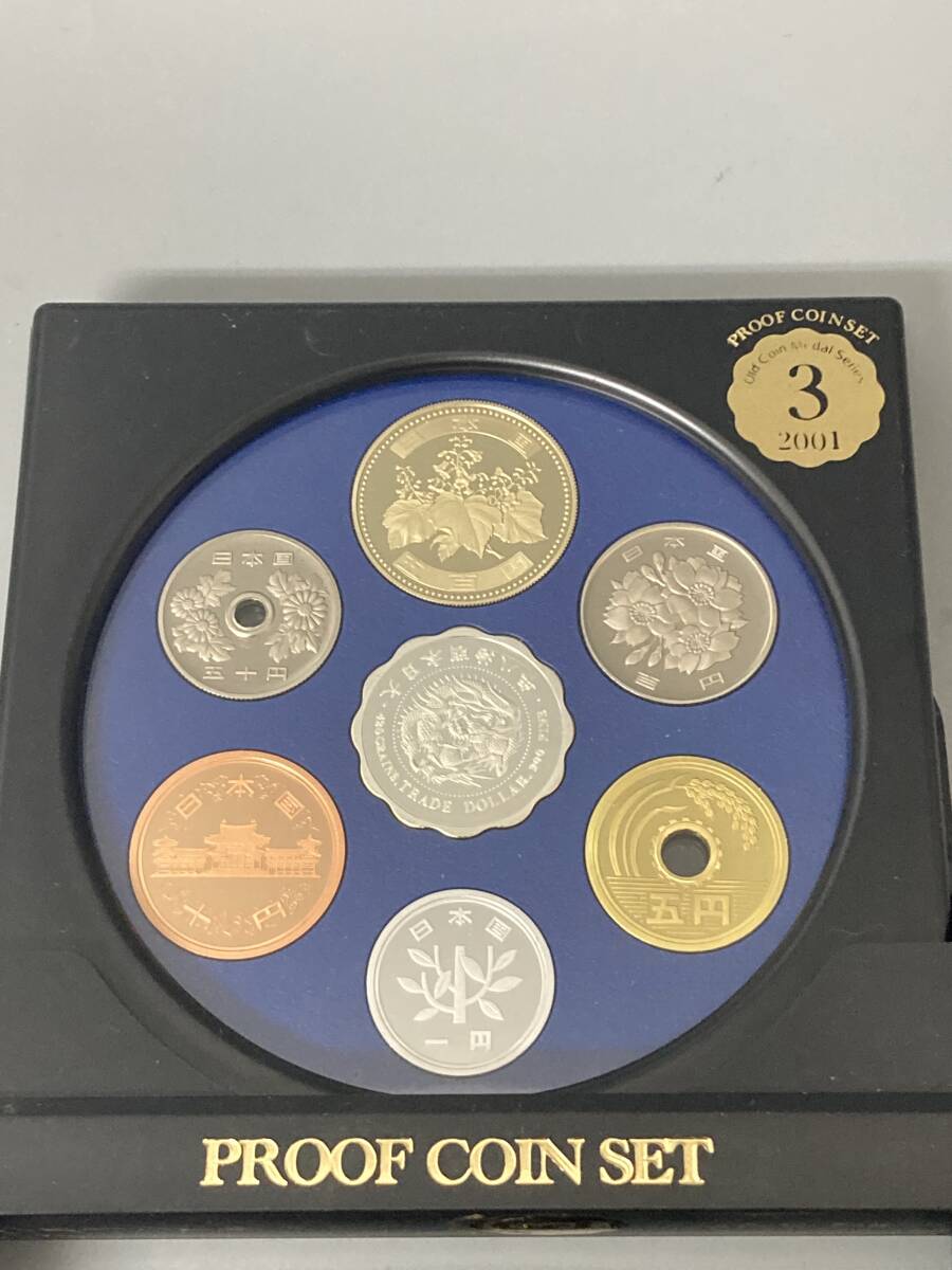 オールド コイン メダル シリーズ 2001 プルーフ貨幣セット Old Coin Series NO.3【02】の画像2