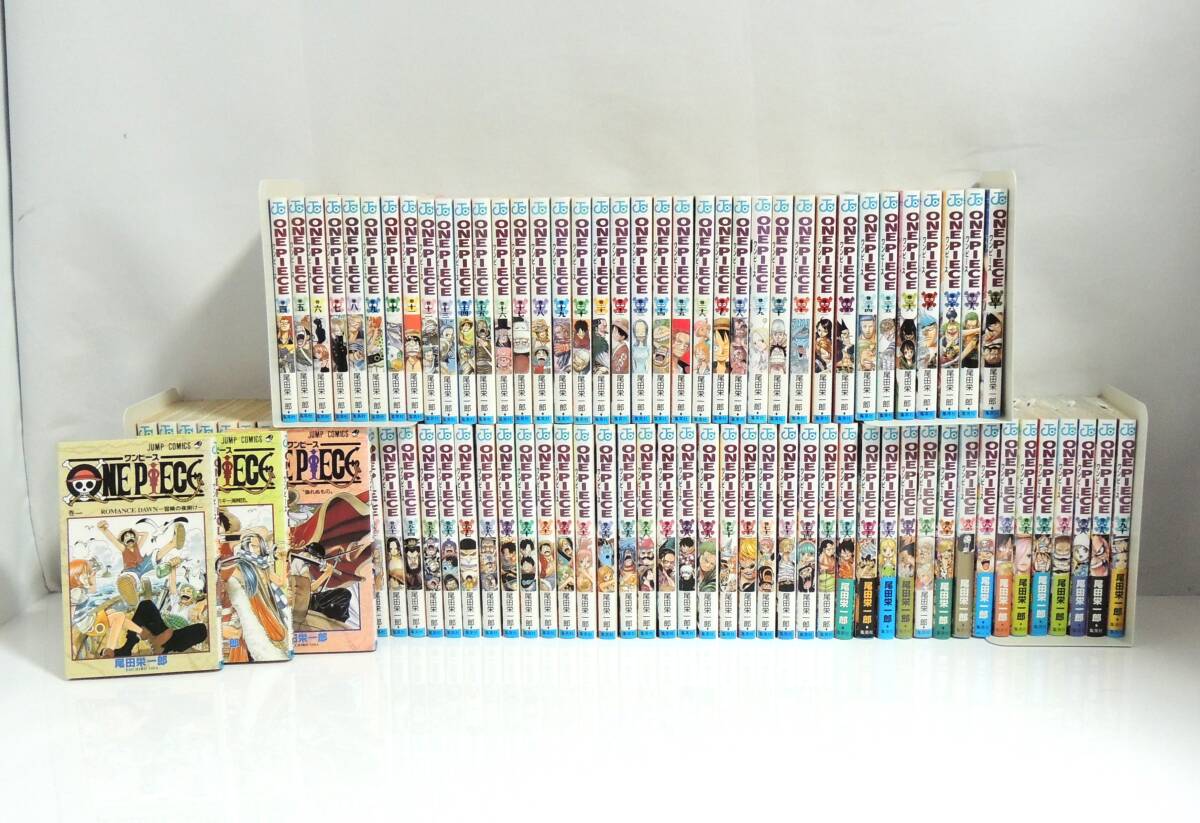 □　集英社　ONE PIECE　ワンピース　漫画本　コミック　1-90巻セット　尾田栄一郎　週刊少年ジャンプ　一部未開封有り　中古品　③