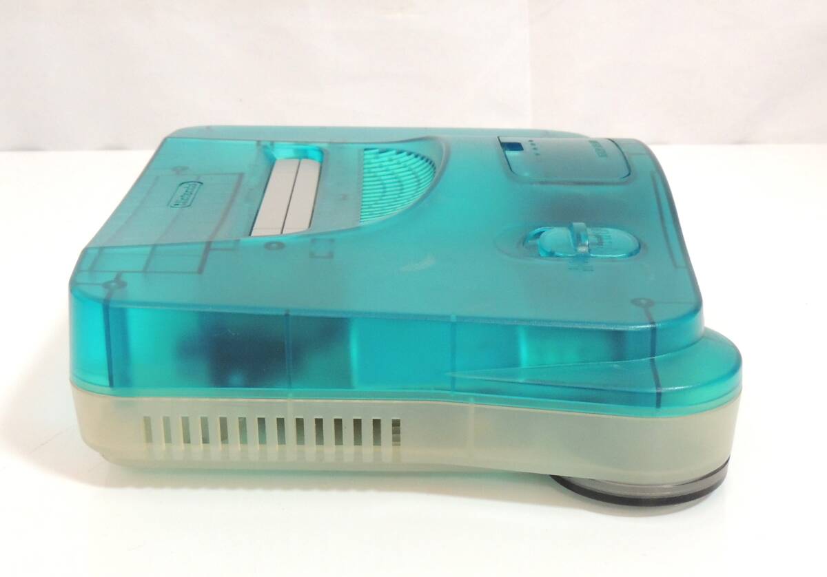 □ 任天堂 NINTENDO 64 NUS-001 ゲーム機 本体 クリアブルー コントローラー ACアダプタ ソフト 動作未確認 中古 保管品 ③の画像4