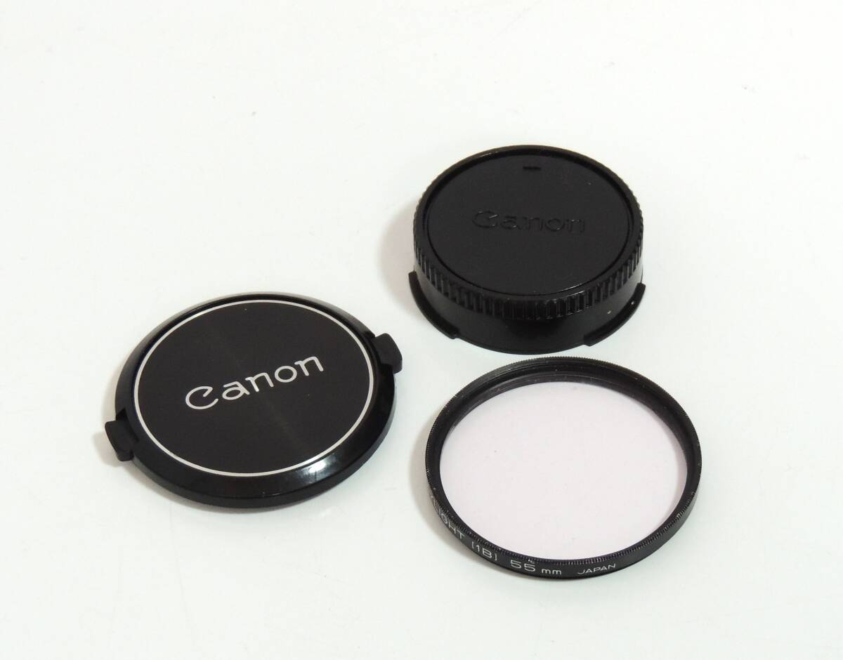 □　Canon　キャノン　単焦点レンズ　CANON LENS FD 24㎜ 1:2.8 S.S.C.　一眼レフ　マニュアルフォーカス　動作未確認　中古　保管品　④_画像7