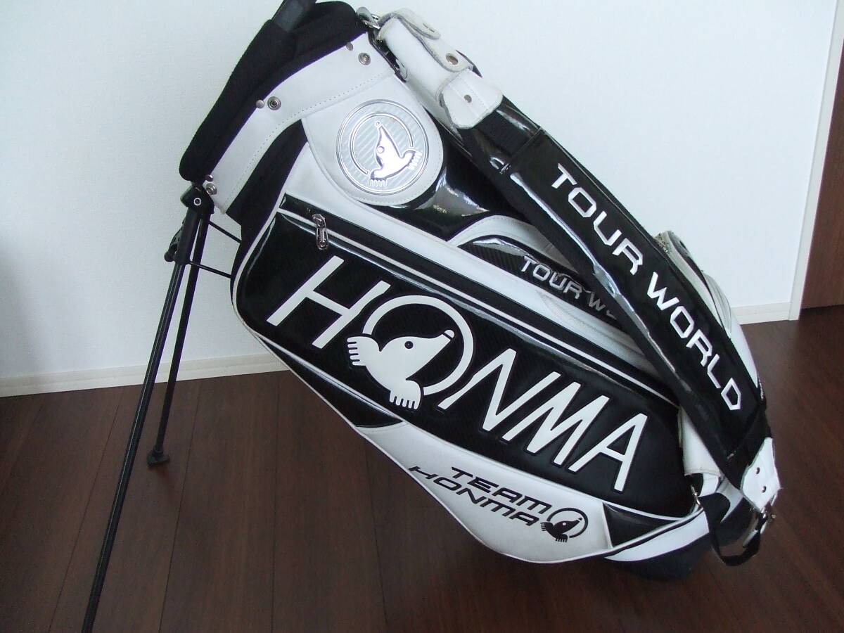 ★☆★HONMA ホンマ TOUR WORLD 9.5型★中古★スタンド★☆★_画像1