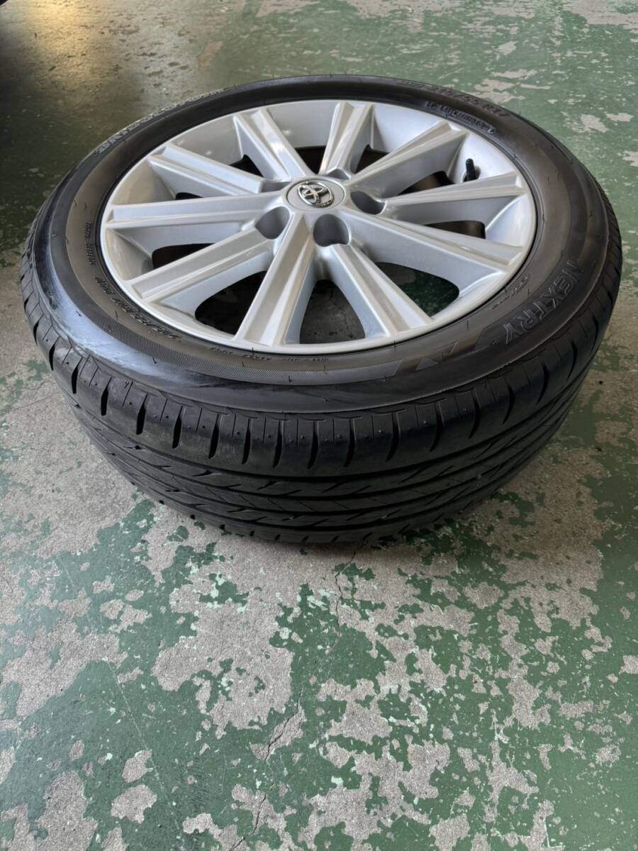 【激安】トヨタ★カムリ★AVV50★PCD114.3 ５穴★215/55R17★17インチ★純正アルミホイール＆タイヤ★YY001の画像2