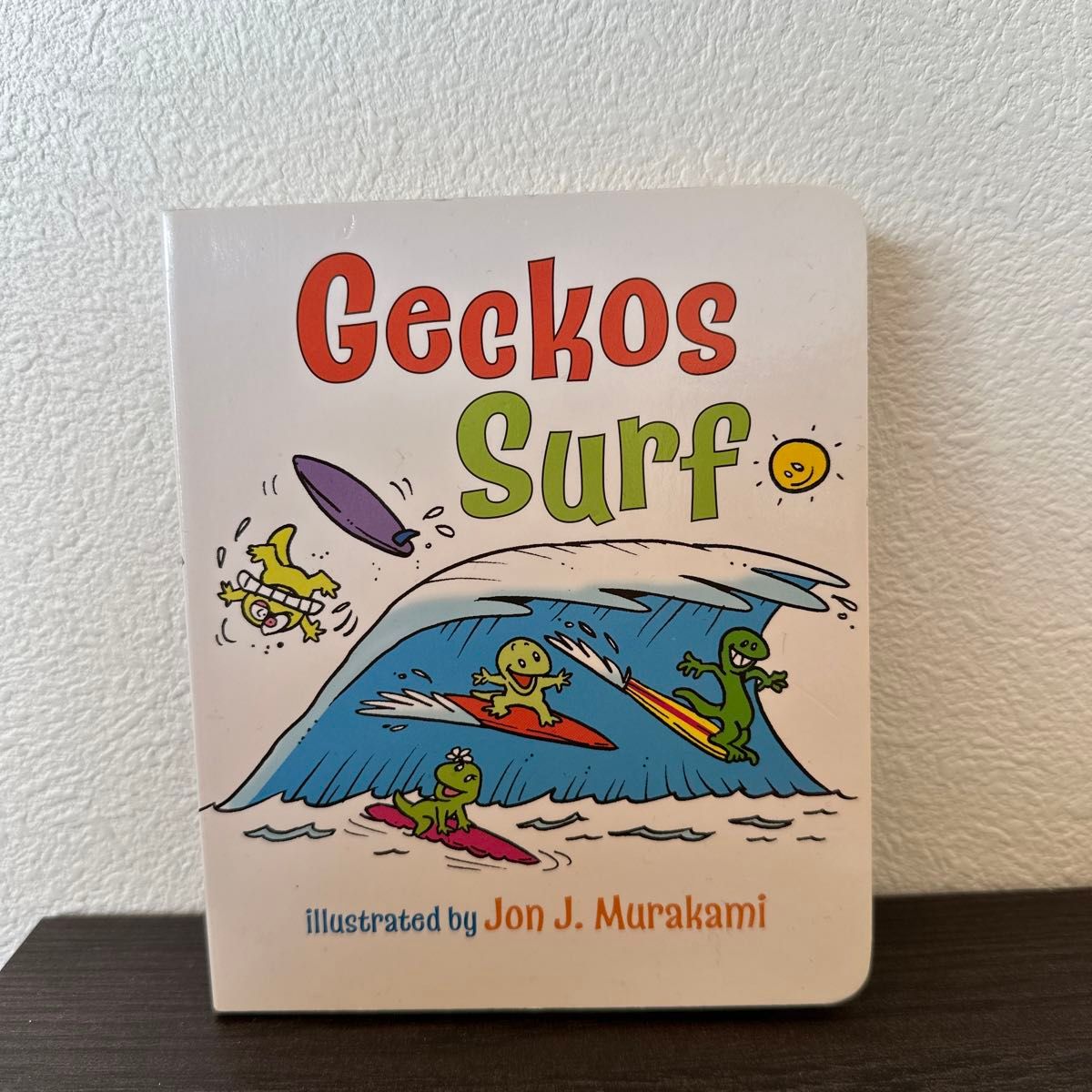 Geckos Surf by Jon J. Murakami 