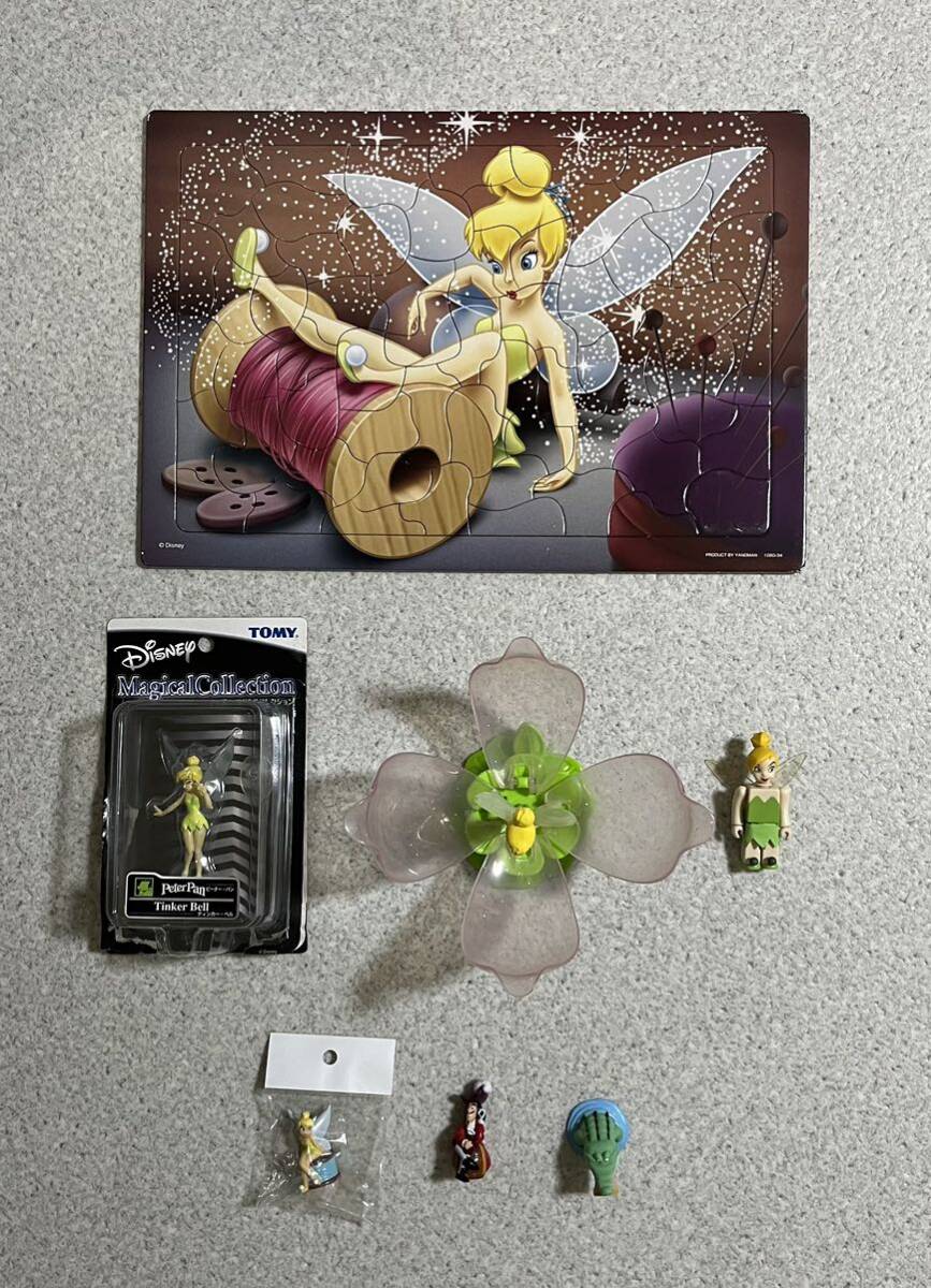 ティンカーベル　フック船長　チクタクワニ　ピーターパン　ディズニー　マジカルコレクション　フィギュア　パズル　キャラパーティー