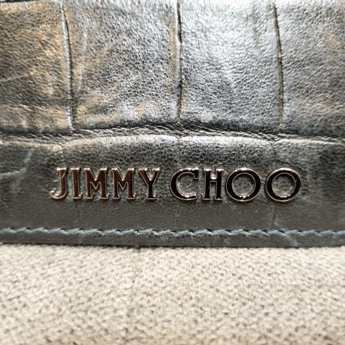 【JIMMY CHOO】 財布 クロコダイル レザー
