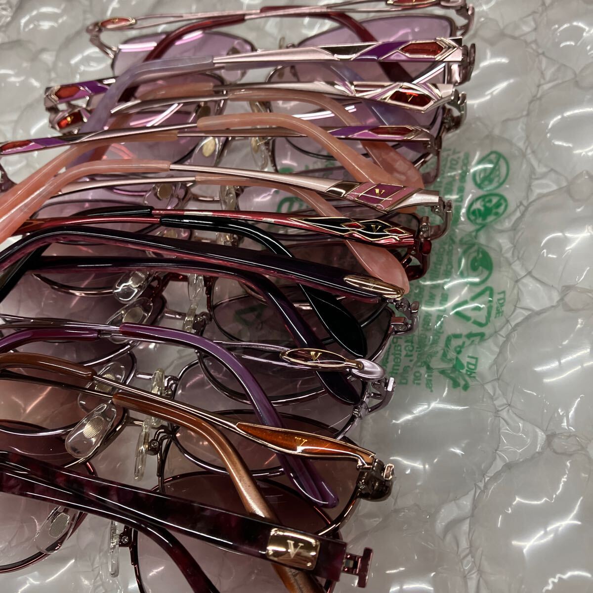 中古　サングラス　20本　まとめ売り　メガネフレーム　金属フレーム　眼鏡　めがね　ジャンク【A3】_画像10