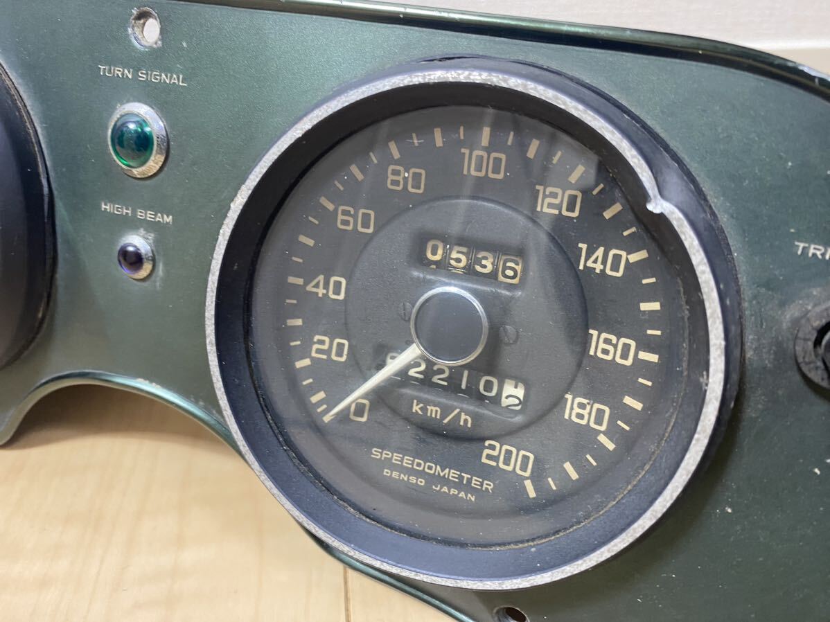  out of print rare HONDA Honda S800 S600 original meter tachometer speed meter Thermo meter water temperature series amperemeter fuel total meter panel 