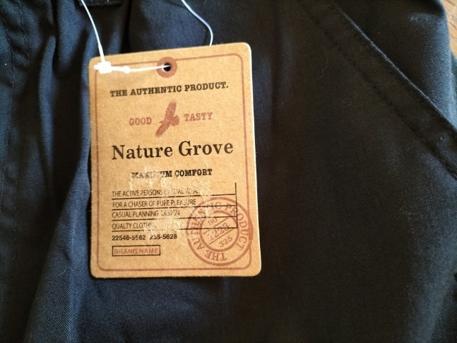 Nature Groove ショートカーゴパンツ M ブラック 新品未使用品タグ付き_画像5