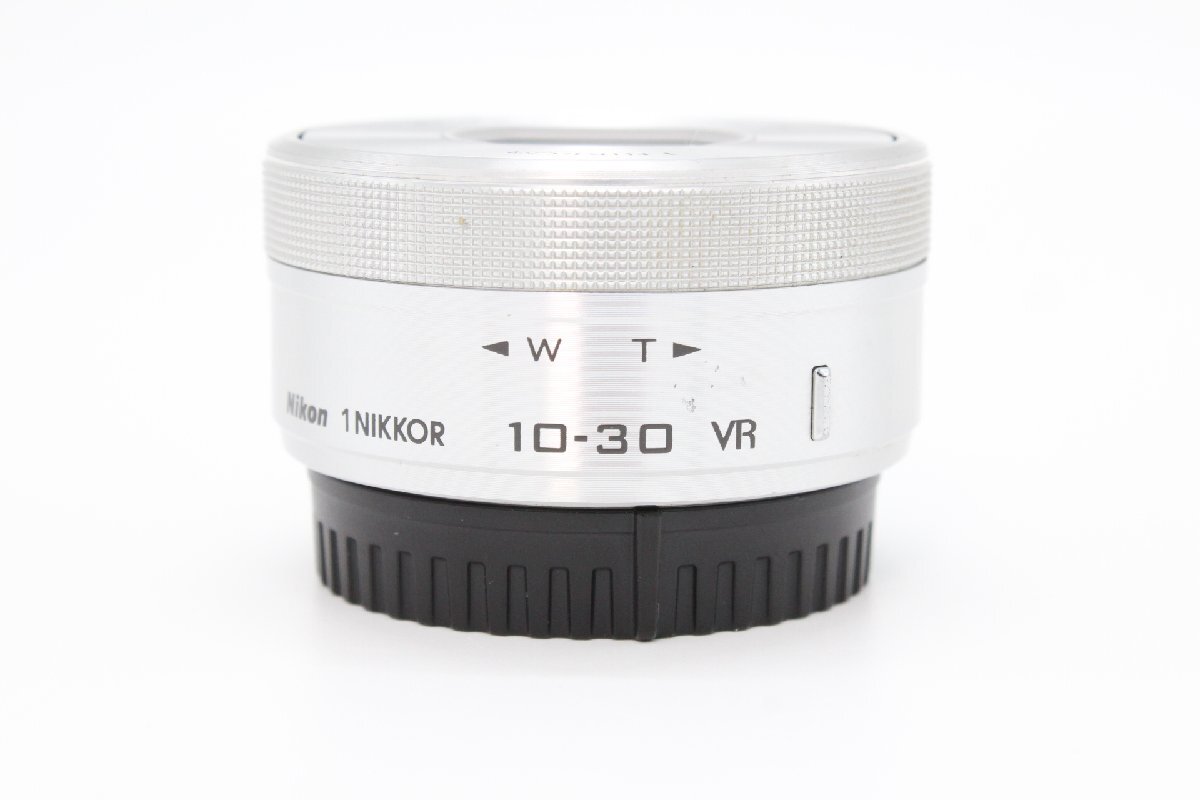 【良品】NIKON ニコン 標準ズームレンズ1 NIKKOR VR 10-30mm f/3.5-5.6 PD-ZOOM シルバー #LE20243141_画像1