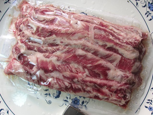 超高級肉「イベリコ リブフィンガー 530g」（中落ちカルビ Rib finger）...そのままステーキをどうぞの画像8