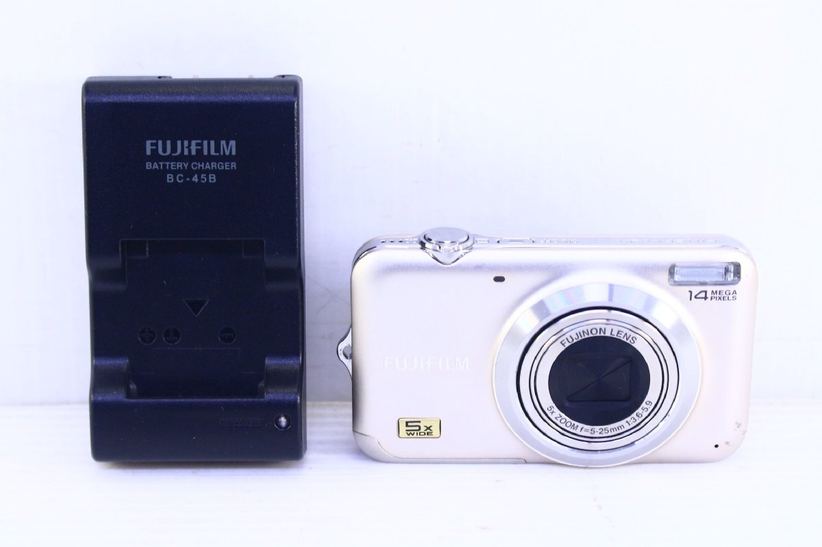 ●FUJIFILM フジフイルム FINEPIX JX280 デジタルカメラ デジカメ コンデジ 約24MB 写真 撮影 付属品あり【10932281】の画像1