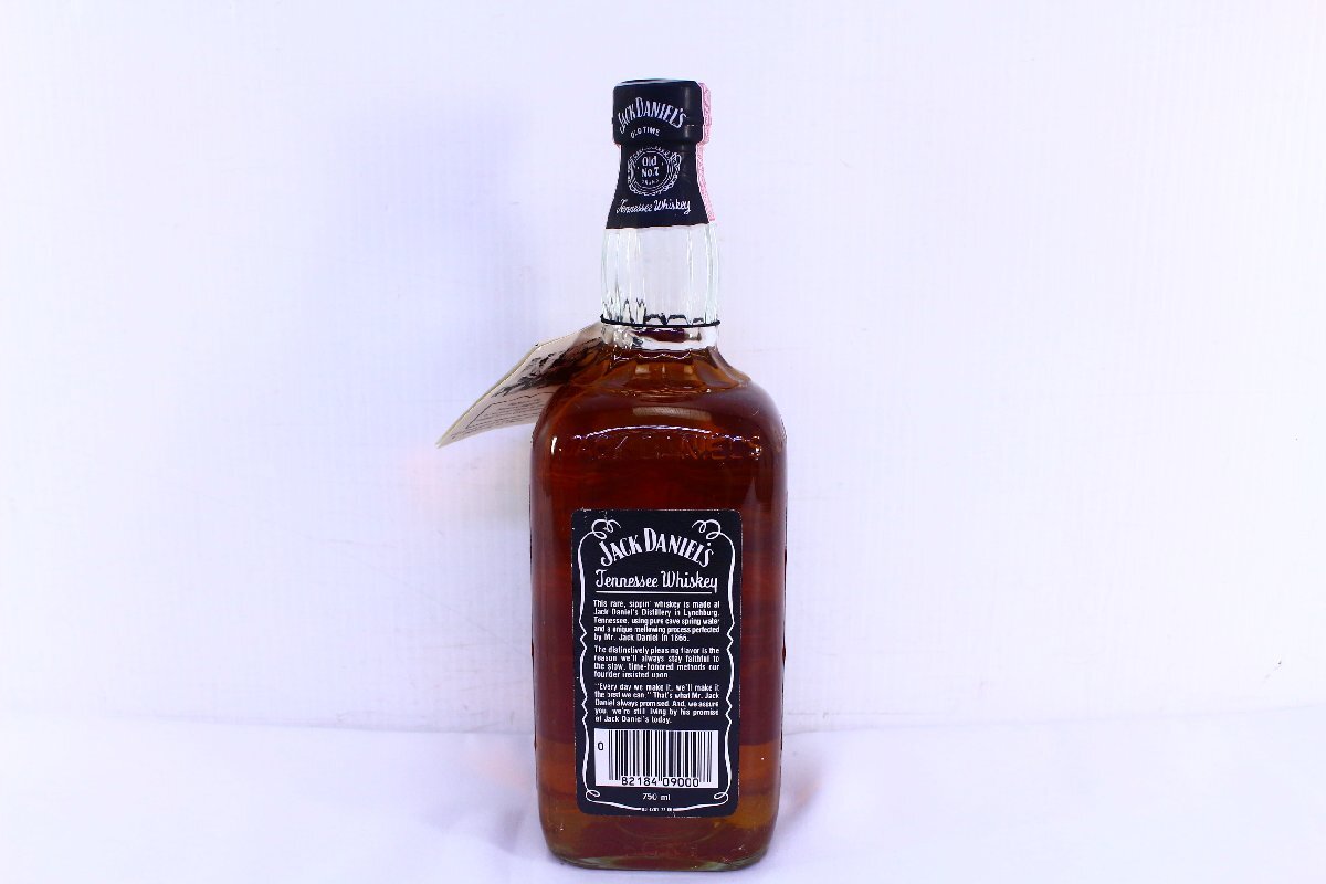 ●【未開栓】JACK DANIEL'S/ジャックダニエル 750ml 45% ブラック Old No.7 ウイスキー お酒 アルコール 古酒 箱付き【10932083】_画像3