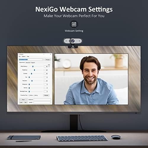 NexiGo N660P 1080P ウェブカメラ 小型 オートフォーカス