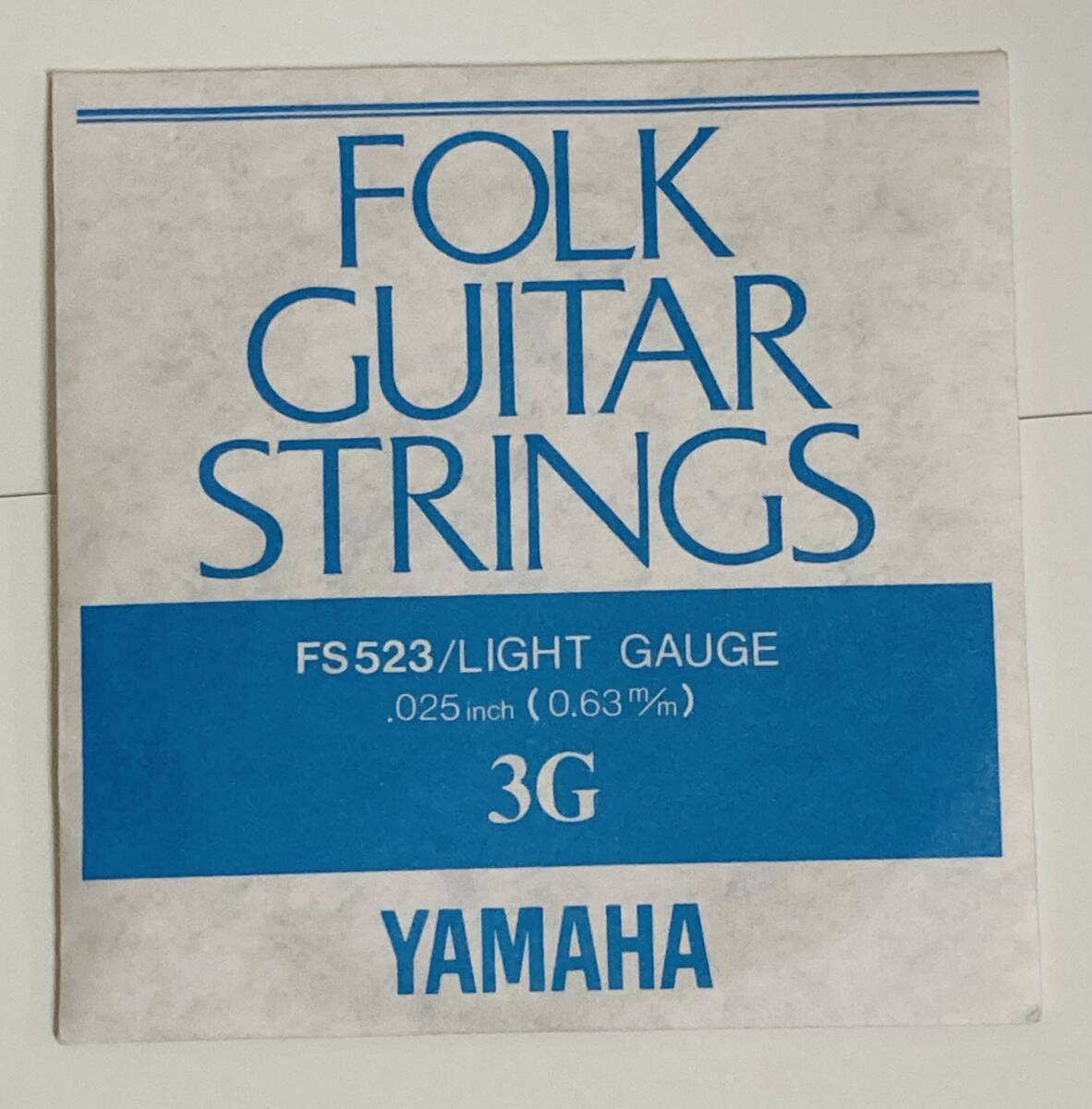 Folk Guitar Strings［YAMAHA］★LIGHT GAUGE 3G/4D/5A/6E(4弦をセット)《送料無料》_画像2