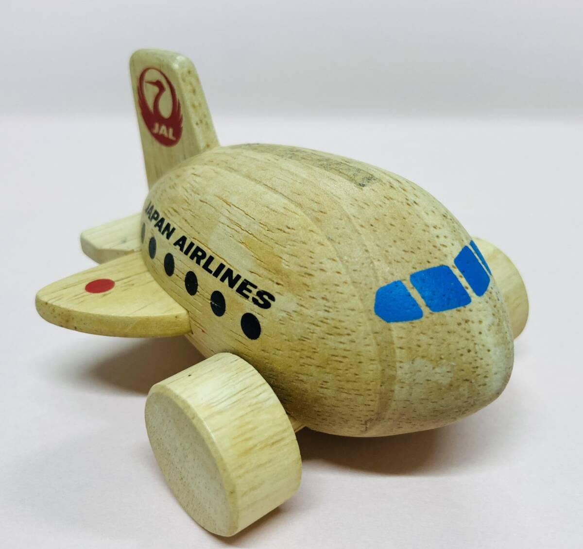JAL「日本航空」木製ジェット機★安心して遊べる木製おもちゃ(幼児用〜飛行機マニアまで)の画像2