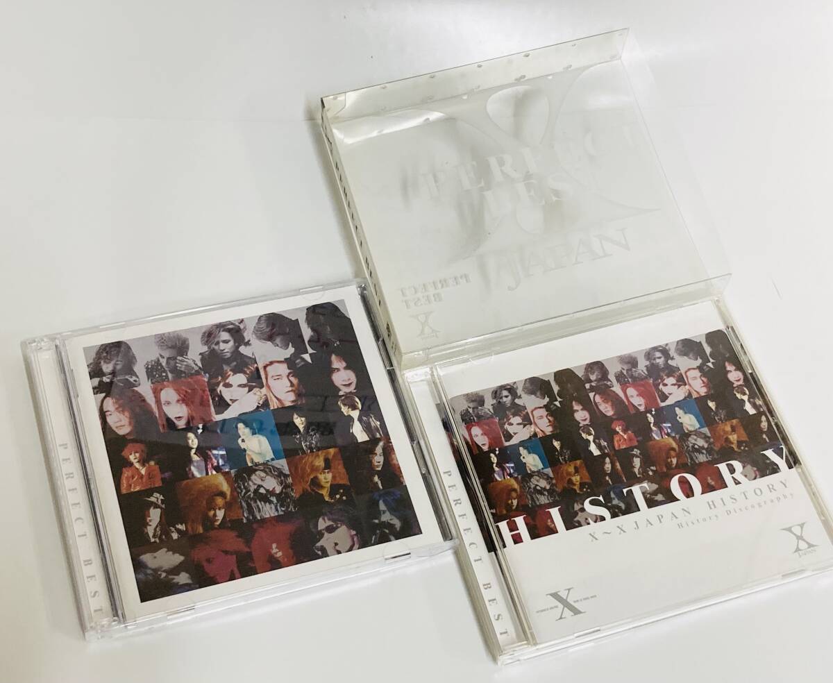 X JAPAN『PERFECT BEST』(2CD+1DVD)★1999年2月24日リリースのパーフェクトベスト！の画像2