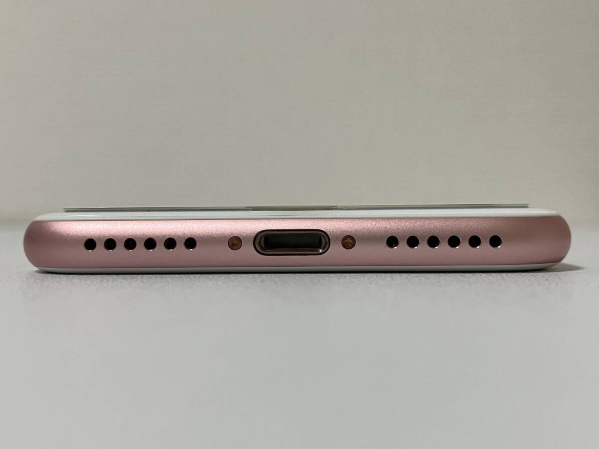 SIMフリー iPhone7 32GB Rose Gold シムフリー アイフォン7 ローズゴールド ピンク 本体 docomo softbank SIMロックなし A1779 MNCJ2J/Aの画像4