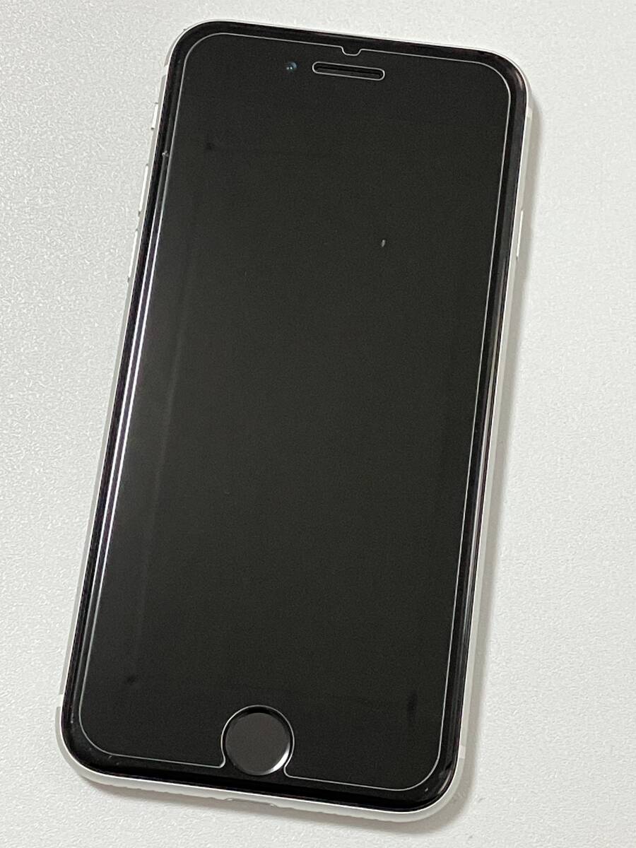 SIMフリー iPhoneSE2 64GB White シムフリー アイフォンSE 2 第二世代 第2世代 ホワイト docomo au softbank UQ SIMロックなし A2296 92%_画像2